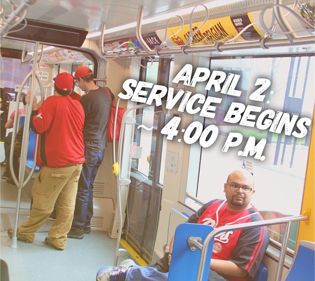 TOMORROW: Service will begin at approximately 4 p.m. on Monday, April 2, 2018, following the conclusion of the annual Opening Day Parade